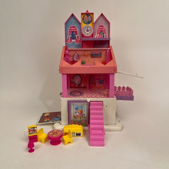 1984‎ Sweet Secrets Galoob Jewelry Box Doll House & Accessories With Box - Picture 7 of 16